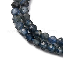 Gradient Color Natural Sapphire Beads Strands&nbsp;G-F803-A01-01A