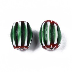 Handmade Millefiori Lampwork Beads&nbsp;LAMP-S197-024