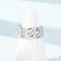 304 Stainless Steel Cuff Open Rings&nbsp;SA-CBA4160-37P