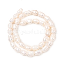 Natural Cultured Freshwater Pearl Beads Strands&nbsp;PEAR-F020-05C