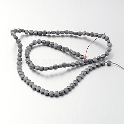 Non-magnetic Synthetic Hematite Bead Strands&nbsp;G-F300-33B-F09