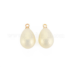 ABS Plastic Imitation Pearl Pendants&nbsp;KK-N242-015