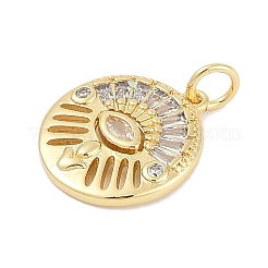 Rack Plating Brass Pendants&nbsp;KK-Q028-46G