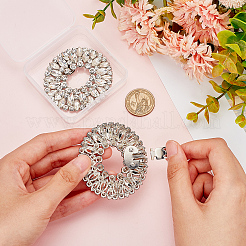 Alloy Crystal Rhinestone Shoe Decoration&nbsp;DIY-FG0003-73