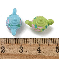 Spray Painted Alloy Pendants&nbsp;PALLOY-F312-36