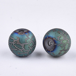 Electroplate Glass Beads&nbsp;EGLA-S178-03B