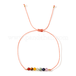 Vintage Minimalist Adjustable Natural Gemstone Bead Bracelets&nbsp;AX5833-2
