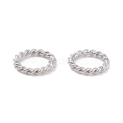 Brass Soldered Closed Jump Rings&nbsp;KK-K253-15B-01P