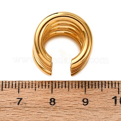 304 Stainless Steel Cuff Earrings&nbsp;EJEW-K315-08G