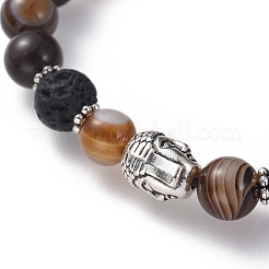 Braided Bead Bracelets&nbsp;BJEW-JB04746-03