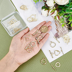 20 sets 5 Styles Alloy Toggle Clasps&nbsp;FIND-BC0002-70