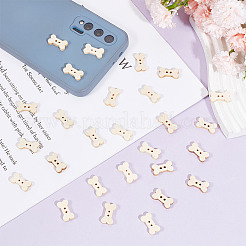 150Pcs 2-Hole Wooden Button&nbsp;BUTT-GO0002-05