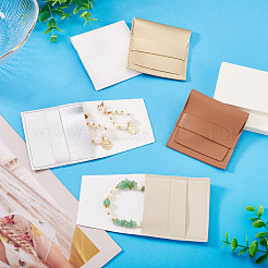 5Pcs 5 Colors Square PU Leather Envelope Pouches&nbsp;ABAG-TA0001-81