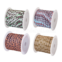 4 Colors Flat Polyester Elastic Cord&nbsp;EC-TA0001-03B