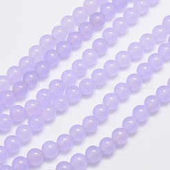 Natural & Dyed Malaysia Jade Bead Strands&nbsp;G-A146-6mm-A18