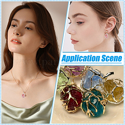 12Pcs 6 Styles Brass Pendants&nbsp;KK-AR0001-91