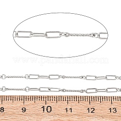 304 Stainless Steel Oval Link Chains&nbsp;CHS-H117-12P