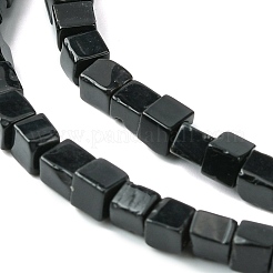 Natural Black Onyx Beads Strands&nbsp;G-D067-G01