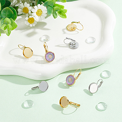 DIY Blank Dome Earring Making Kit&nbsp;STAS-UN0047-79