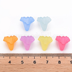 Frosted Acrylic Bead Caps&nbsp;MACR-S371-10A