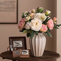 Square Black Walnut Wooden Coin Storage Boxes&nbsp;CON-WH0099-62B