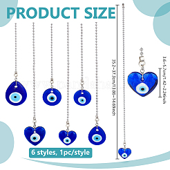 Glass Ceiling Fan Pull Chain Extenders&nbsp;HJEW-BC00058