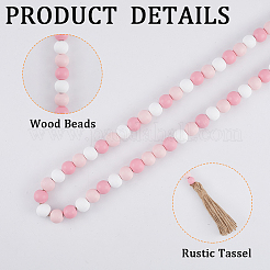 1Pc Wood Beads Pendant Decorations&nbsp;FIND-CN0001-78