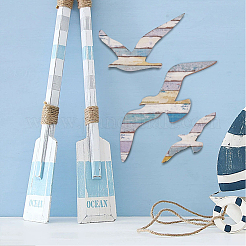 1 Bag Plywood Bird Wall Stickers&nbsp;DIY-GF0012-39