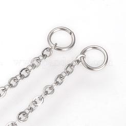 Tarnish Resistant 304 Stainless Steel Earring Findings&nbsp;STAS-S070