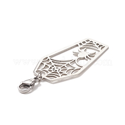 Tarnish Resistant Halloween Theme 201 Stainless Steel Pendant Decorations&nbsp;HJEW-JM00967