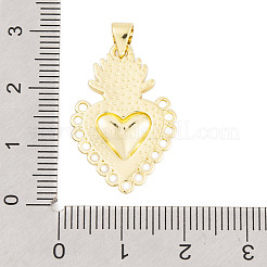 Rack Plating Brass Enamel Pendants&nbsp;KK-P269-08G-02