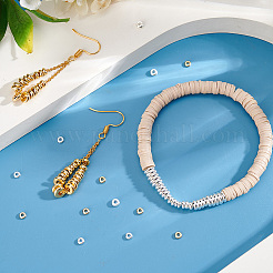 80Pcs 8 Styles Brass Beads&nbsp;KK-PH0006-74