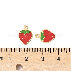 304 Stainless Steel Enamel Charms&nbsp;STAS-R168-02H-G