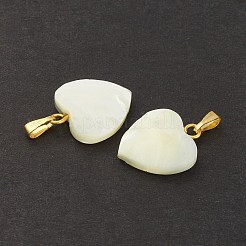 Natural Trochid Shell/Trochus Shell Pendants&nbsp;SSHEL-K027-12