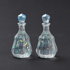 Dummy Bottle Transparent Resin Cabochon&nbsp;LS-RESI-E025-06C