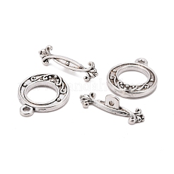 Tibetan Style Alloy Toggle Clasps&nbsp;LF1081Y-NF