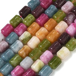 Dyed Natural White Jade Beads Strands&nbsp;GG-CBAADBA-A02