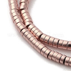 Electroplated Non-magnetic Synthetic Hematite Beads Strands&nbsp;G-G826-09-2mm-M