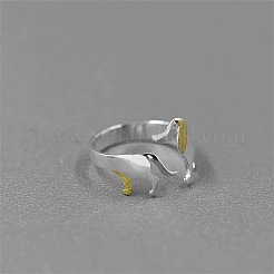 Alloy Cuff Open Rings&nbsp;WGC7DF5-01