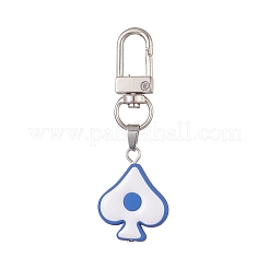 Heart Acrylic Enamel Pendants Decorations&nbsp;HJEW-JM01028