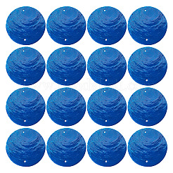50Pcs Dyed Natural Shell Connector Charms&nbsp;SHEL-TA0001-18C