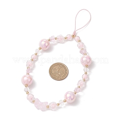 Rose with Butterfly Mobile Accessories&nbsp;HJEW-MZ00303