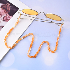 800Pcs 4 Colors Oval Acrylic Linking Rings&nbsp;DIY-YW0002-39