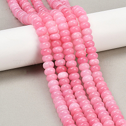 2 Strands Dyed Natural White Jade Beads Strands&nbsp;G-PA0001-23C