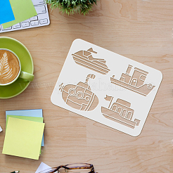 PET Hollow out Drawing Painting Stencils Sets for Kids Teen Boys Girls&nbsp;DIY-WH0172-442