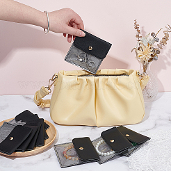 36Pcs PU Leather Jewelry Storage Bags with Iron Button&nbsp;ABAG-GO0001-33A