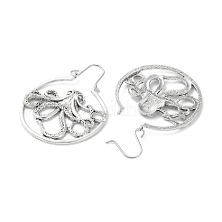 Alloy Hoop Earrings&nbsp;EJEW-B043-02AS