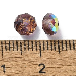 AB Color Plated Glass Beads&nbsp;EGLA-P059-03A-AB12