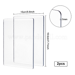 DIY Acrylic Die Cutting Machine Auxiliary Board&nbsp;TOOL-WH0122-47P-02