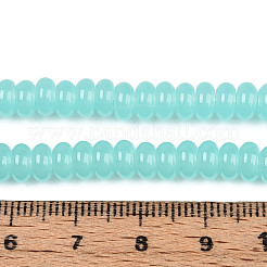 Imitation Jade Glass Beads Strands&nbsp;X-GLAA-T025-6mm-06B